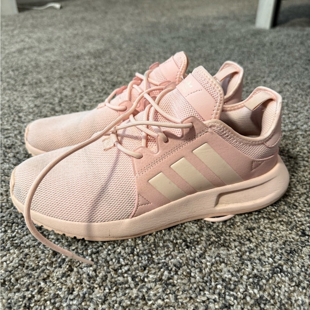 Adidas Light Pink Running Shoes